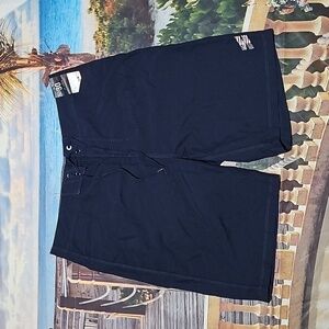 Hurley Navy Blue Board Trunks Size 30 NWT